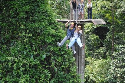 zip line, ziplining, zipline, tandem zip line, Thailand vacation, Vacation, friends, family vacation, anywhere travel adventures